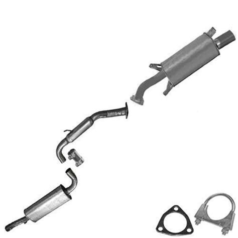 Resonator Muffler Exhaust System Kit Fits V S L Turbo