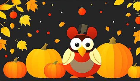 Premium Ai Image Happy Thanksgiving Day Vector Illustration With