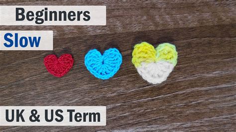 How To Crochet A Heart For Beginners 💖 How To Crochet A Quick And Easy