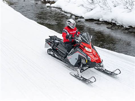 Polaris Voyageur Es Storm Gray Indy Red Snowmobiles