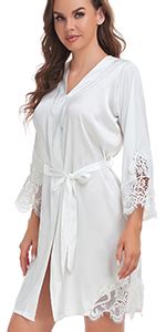 Amazon WADAYUYU Women S Bridal Lingerie Deep V Neck Sexy Chemise Lace Babydoll Short