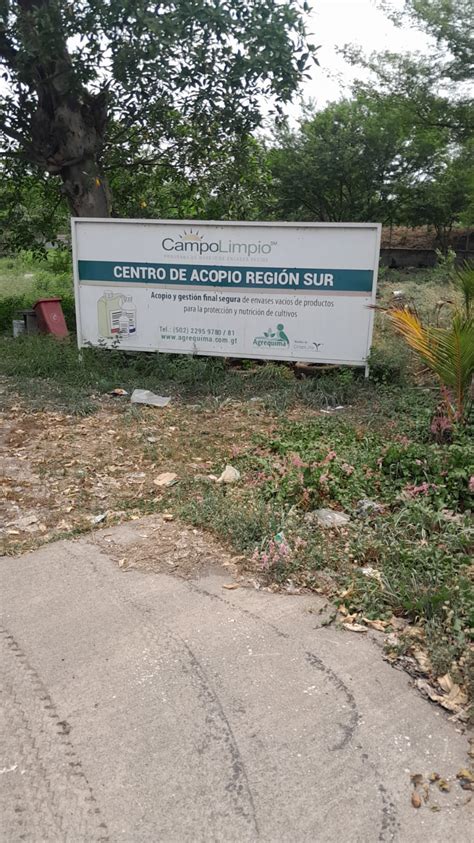 Centro De Acopio Mapa De Ubicación De Centros De Acopio Y Reciclaje