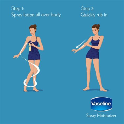 Vaseline Spray And Go Cocoa Body Moisturiser Ocado