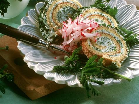 Herb And Cheese Filled Egg Roulade Recipe Eat Smarter Usa