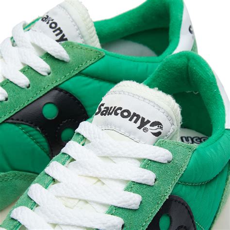 Saucony Jazz Original Vintage Green, White & Black | END.