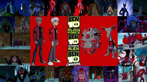 Todas las transformaciones de Albedo Ben 10 Español latino YouTube