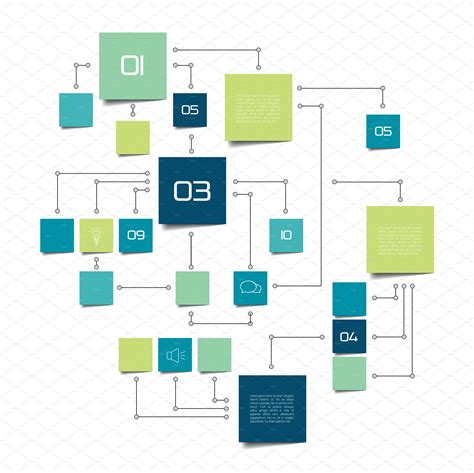 Flow Chart Infographic Pre Designed Illustrator Graphics ~ Creative