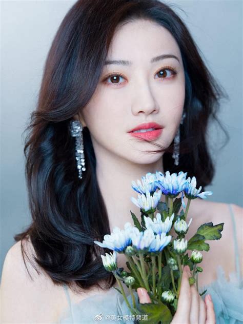 景甜不愧是人间富贵花啊！ Asian Girl Beauty Jing Tian