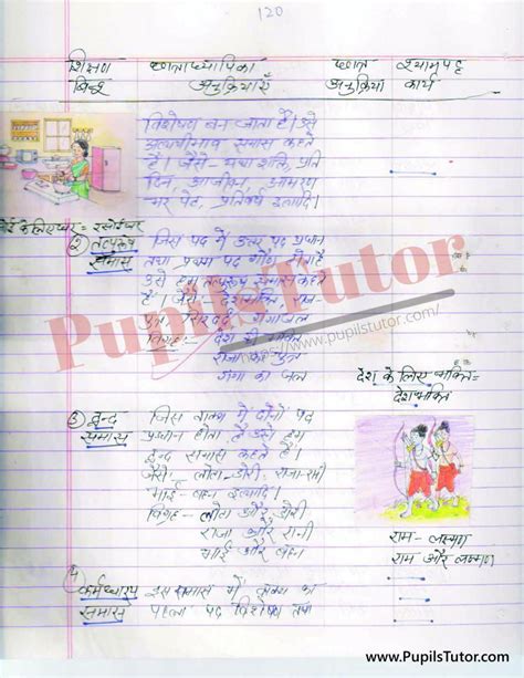 B.Ed Lesson Plan in Hindi on Samas Ke Bhed for B.Ed 1st 2nd Year ...