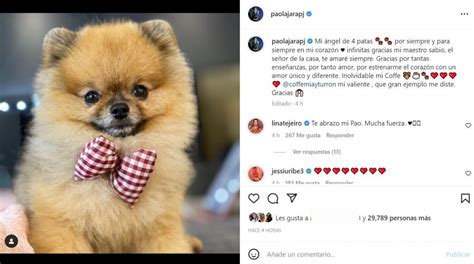 Paola Jara está desconsolada un importen integrante de su familia