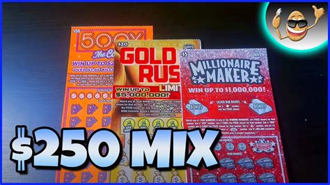 Mix Of Florida Scratch Offs Youtube