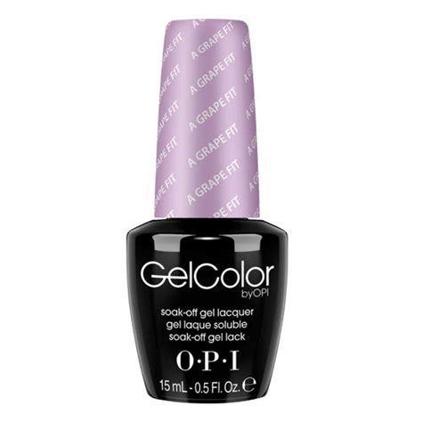 Opi Gelcolor Soak Off Gel Lacquer A Grape Fit