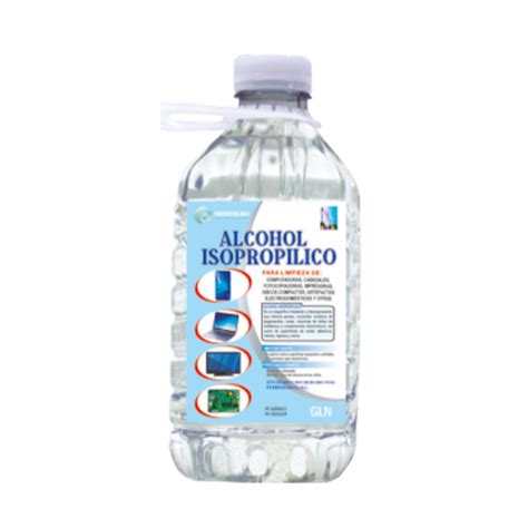 ALCOHOL ISOPROPILICO ENVASE PET GALÓN FERREQUIM