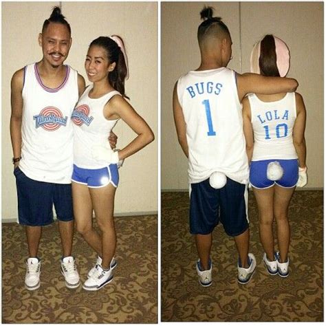 Couples Halloween Costume Bugs And Lola Bunny Tune Squad From The 90s