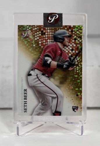 Topps Pristine Seth Beer Rc Encased Gold Pristine Refractor