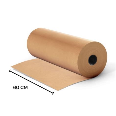 Bobina Semi Kraft Rolo Pardo Para Embalar 60cm Shopee Brasil