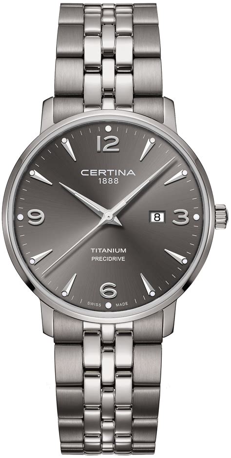 Certina C035 410 44 087 00 DS Caimano Titanium 39mm Zegarek Net