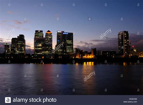 Canary Wharf London Stock Photo Alamy