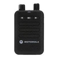 Motorola Minitor Vi User Manual