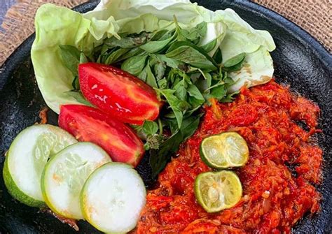 Resep Sambal Ala Warung Lamongan Oleh Fidela Sadewo Cookpad