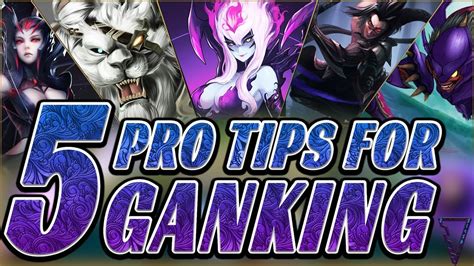 5 Pro Ganking Tips To Climb League Of Legends YouTube