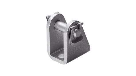 Lbn Festo Clevis Foot Mm Galvanised Steel Distrelec