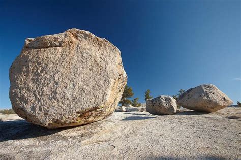 Glacial Erratic Boulders Atop Olmsted Point Erratics Are Huge Boulders Left Behind By The