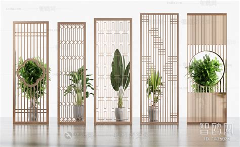 modern partition sketchup model  model id miba