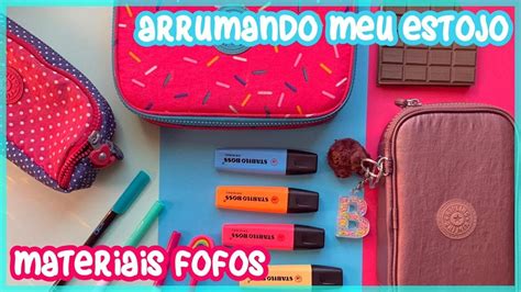 Organizando Meu Estojo Da Kipling Youtube