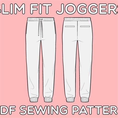 Joggers Pattern Etsy