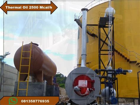 JUAL THERMAL OIL 2500 MCAL JAM SPAREPART BOILER BURNER