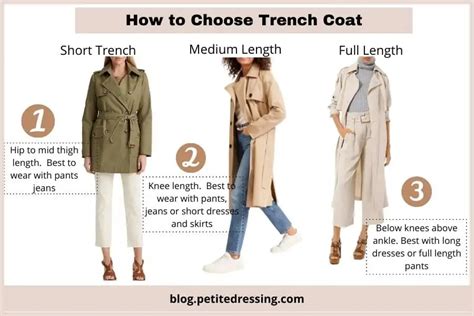 How A Trench Coat Should Fit A Woman Petite Dressing