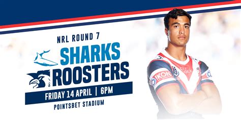 Rd Sydney Roosters V Cronulla Sharks Easts Kingswood