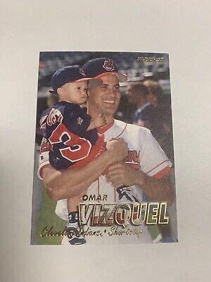 Fleer Omar Vizquel Cleveland Indians Ebay