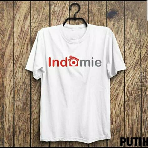 Jual Kaos Baju Tshirt Pria Wanita Indomie Plesetan Indihome Combed