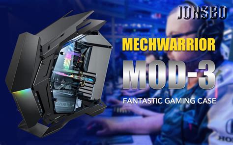 Jonsbo Mechwarrior Mod Gaming Computer Case Support Xl Atx