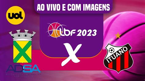 BASQUETE AO VIVO E IMAGENS AD SANTO ANDRÉ X ITUANO BASQUETE LIGA