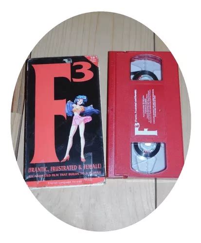 Película Formato Vhs De Anime F3 Frantic Frustrated Y Female Meses Sin Interés