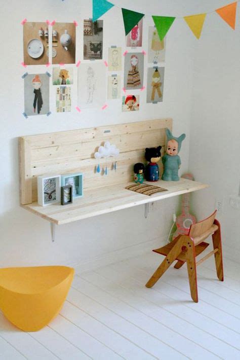 DIY Para Hacer Un Escritorio Infantil Habitaciones Infantiles