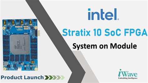 Iwave Systems Launches A System On Module Based On Intel Stratix