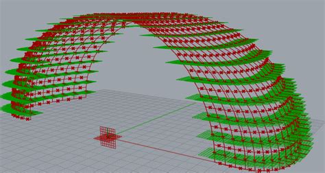 How To Make The Planes Parallel To The Structure Grasshopper