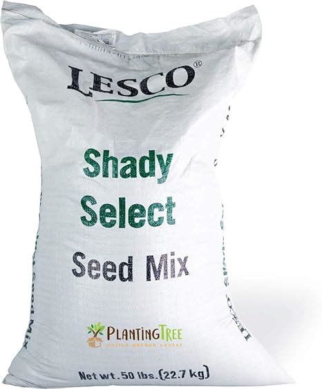 Lesco Shade Mix Grass Seed 50 Lb Bag Grass Plants Patio Lawn And Garden