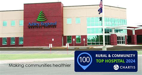 Ashley Regional Medical Center Earns Top 100 Rural Community Hospital