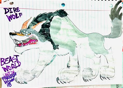 Dire Wolf By Masonmdaythetrex On Deviantart