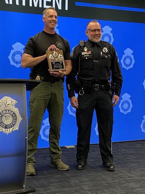 Omaha Police Officers Association On Twitter Congrats To Officer Eric White On His Retirement