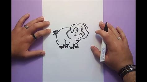 Como Dibujar Un Cerdito Paso A Paso 3 How To Draw A Piglet 3