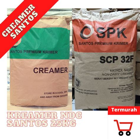 Jual KrimeR Non Dairy Creamer NDC Santos 25kg ECP 83 SCP 32 ECP