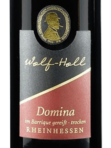 Wolf Holl Domina Im Barrique Gereift Trocken Vivino US