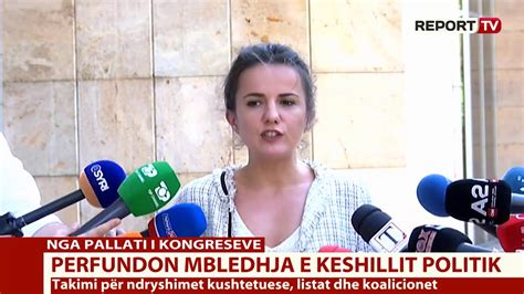 Report TV Rudina Hajdari Mora garanci nga PS ja që listat do të hapen