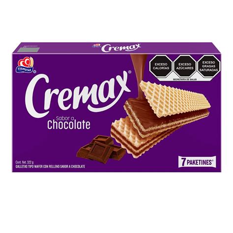 Galletas Gamesa Cremax Chocolate Gr Con Piezas Soriana